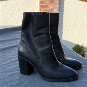 Steve Madden Black Heeled Boots